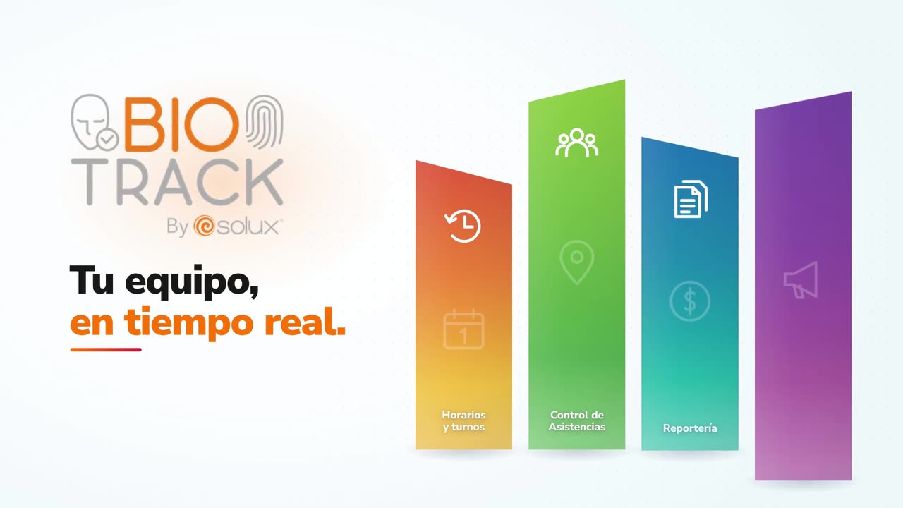 Video de BIOTRACK: control de asistencia, horarios y turnos en la nube